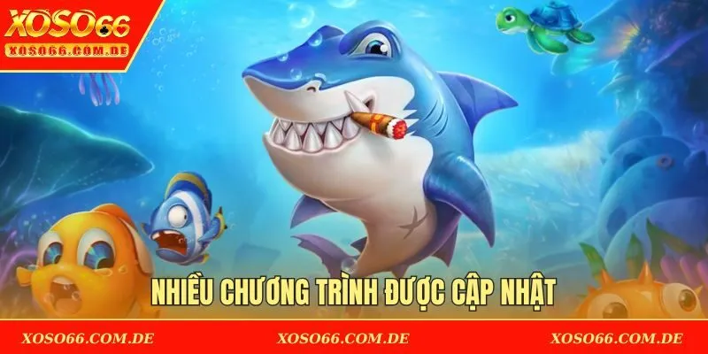 Nhiều chương trình được cập nhật nhanh trên trang chủ
