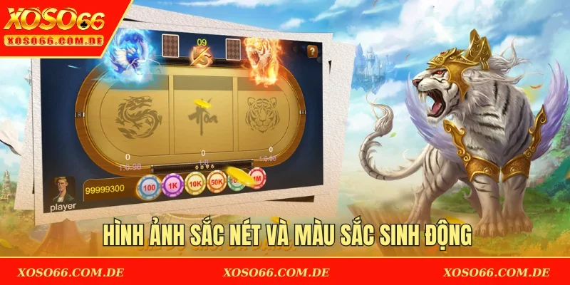 Hình ảnh sắc nét và màu sắc sinh động