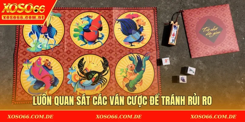 Luôn quan sát các ván cược để tránh rủi ro