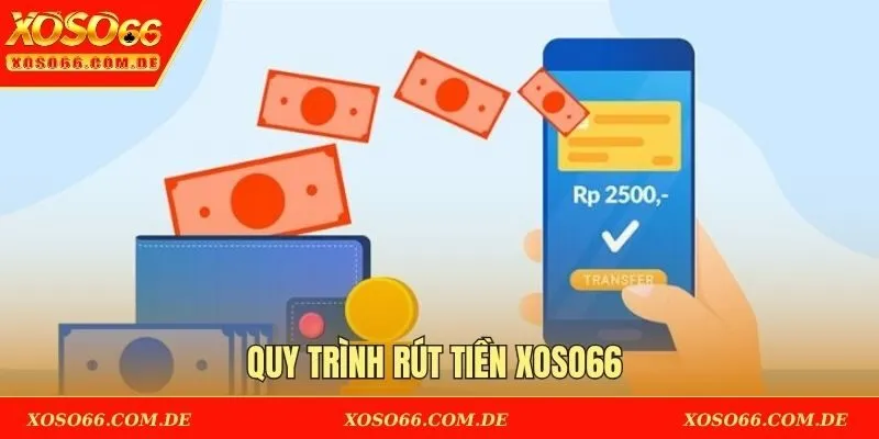 Quy trình rút tiền XOSO66 